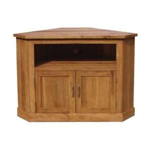 Brooklyn Oak Corner TV Cabinet