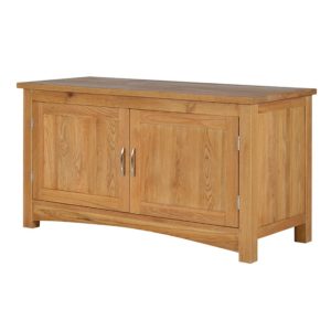 Brooklyn Oak 2 Door TV Cabinet